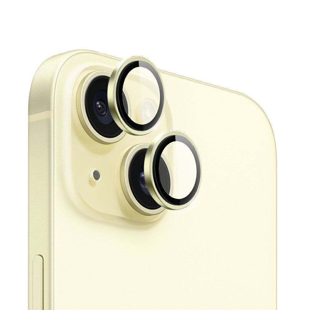 WIWU LG-004 1 Set For iPhone 15 Plus / 15 PVD Tempered Glass Rear Lens Film Aluminum Alloy Frame Lens Protector WIWU LG-004 1 Set For iPhone 15 Plus / 15 PVD Tempered Glass Rear Lens Film Aluminum Alloy Frame Lens Protector